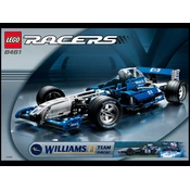 LEGO Racers 8461 Construction Set manual cover