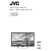 JVC LT-24C490