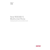 Xerox B305 Printer manual cover