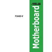 ASUS F2A85-V Motherboard manual cover