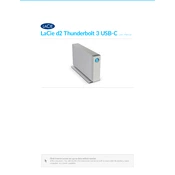 Lacie D2 Thunderbolt 3 STFY6000400 Storage manual cover