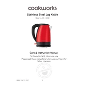 Cookworks 6987804 MK-17S19C Kettle manual cover