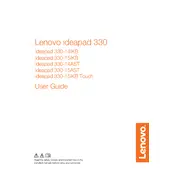 Lenovo IdeaPad 330-14AST Laptop manual cover