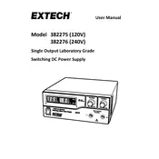 Flir Extech 382276 Power Supply manual cover