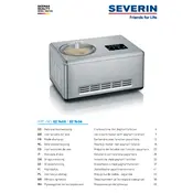 Severin EZ 7405 Ice Cream Maker manual cover