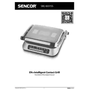 Sencor SBG 6031SS Grill manual cover