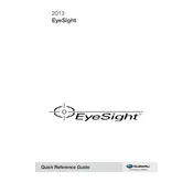 Subaru Legacy 2.5i Limited Eyesight 2013 Sedan manual cover