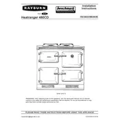 AGA Rayburn 480CD Cooker manual cover