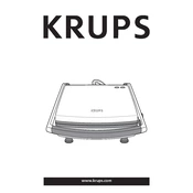 Krups FDE312 Sandwich Maker manual cover