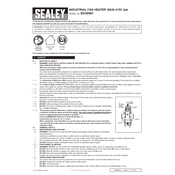 Sealey EH300001 Heater manual cover