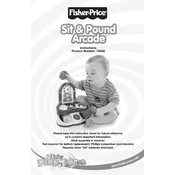 Fisher Price Mattel Baby Playzone 73482 Toy manual cover