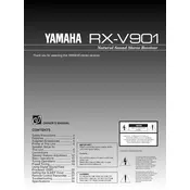 Yamaha RX-V901 Receiver manual cover