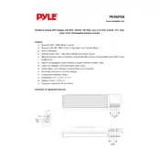 Pyle PKRSP5B Speaker manual cover