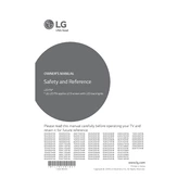 LG UK6570AUA 86UK6570AUA TV manual cover