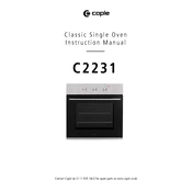 Caple C2231 Oven manual cover