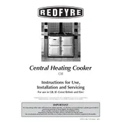 AGA Redfyre Central Heating Oil Cooker manual cover