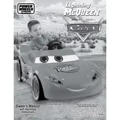 Power Wheels Mattel Lightning McQueen Super 6 N9733 Toy manual cover