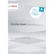 Bosch Series 4 WKD28352GB Washer Dryer manual cover