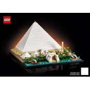 LEGO Great Pyramid of Giza 21058 Construction Set manual cover