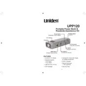 Uniden UPP120 Power Bank manual cover