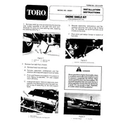 Toro 30563 Mower manual cover