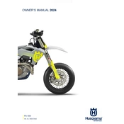 Husqvarna FS 450 2024 Motorcycle manual cover