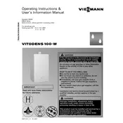 Viessmann Vitodens 100-W WB1A Series Boiler manual cover