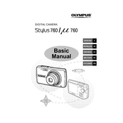 Olympus Stylus 760 manual cover