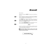 Brandt MM620BE1 Microwave Oven manual cover