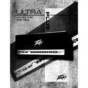 Peavey Ultra Plus Amplifier manual cover