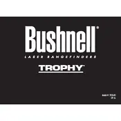 Bushnell 202640 Rangefinder manual cover