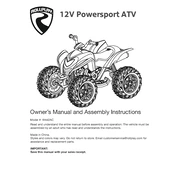 Rollplay 12V Powersport W442AC ATV manual cover