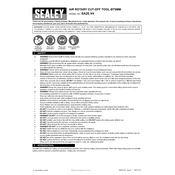 Sealey SA25.V4 Cut-Off Tool manual cover