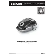 Sencor SVC 9000BK Vacuum Cleaner manual cover