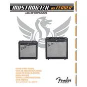 Fender Mustang I 2300010000 120V 60Hz Amplifier