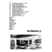 De Dietrich DHT1156X Hood manual cover