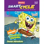 Fisher Price Mattel Smart Cycle SpongeBob Squarepants Ocean Adventure K6690 Toy manual cover