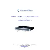 Grandstream GXW4104 FXO Gateway