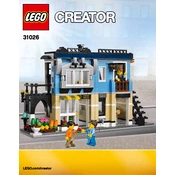 LEGO 31026-4 Construction Set manual cover