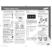 Samsung RF261B Refrigerator manual cover