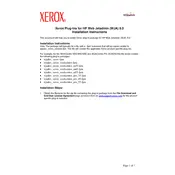 Xerox Plug-Ins for HP Web Jetadmin Ver.8.0 Software manual cover