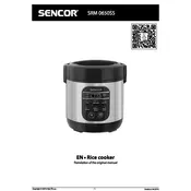 Sencor SRM 0650SS Rice Cooker manual cover