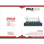 Pyle PDWM8880 Microphone System manual cover