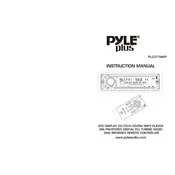 Pyle PLCD79MP MP3 Player manual cover