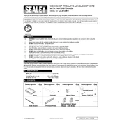 Sealey CX313.V2 Trolley manual cover