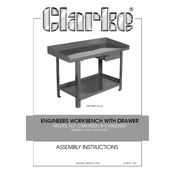 Clarke 7637718 CWB1500D Engineer Workbench Drawer