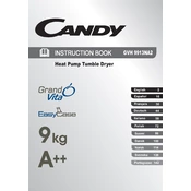 Candy GVH 9913NA2-S manual cover