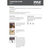 Pyle PVCBN74 Furniture Cover manual cover