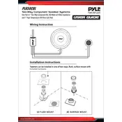 Pyle PL650CBL Speaker System manual cover