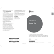 LG LASC27 LASC27.DUSALLK Sound Bar manual cover